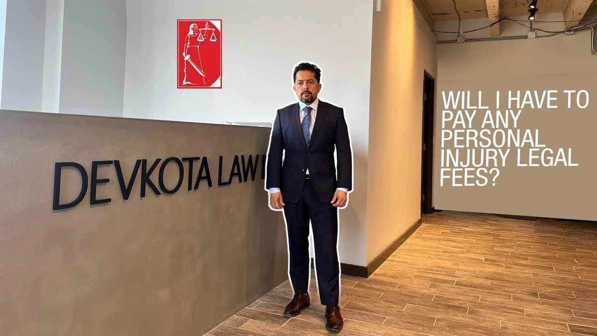 Will I Have To Pay Any Personal Injury Legal Fees?