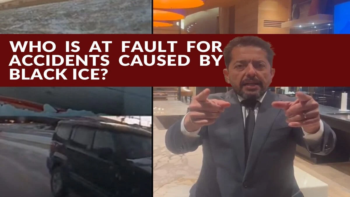 Who is at Fault for Accidents Caused By Black Ice?