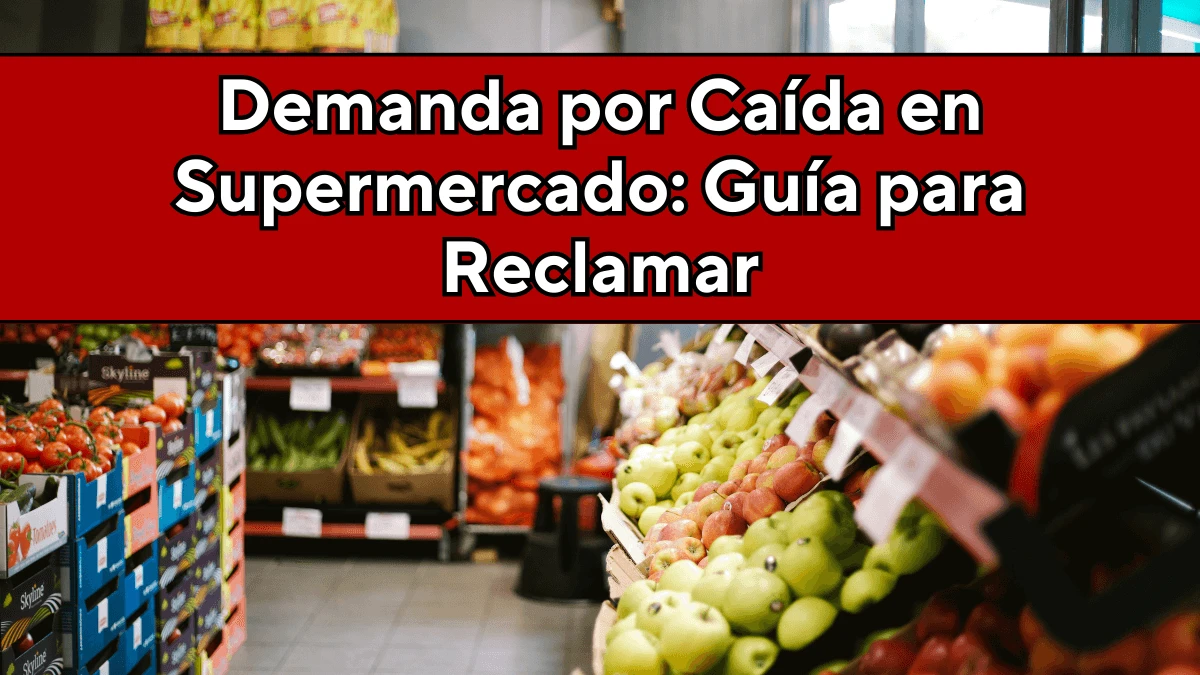 Demanda por Caída en Supermercado: Guía para Reclamar