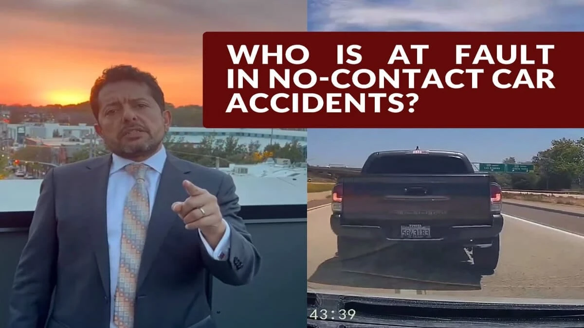 Who is at Fault in No-Contact Car Accidents?